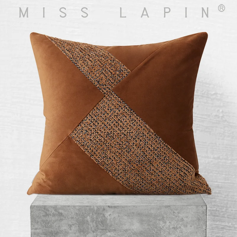 Home Sample Room Soft Bedroom Bedside Cushion Pillow Cover Modern Minimalist Orange Stitching Square Pillow
Home Sample Room Soft Bedroom Bedside Cushion Pillow Cover Modern Minimalist Orange Stitching Square Pillow