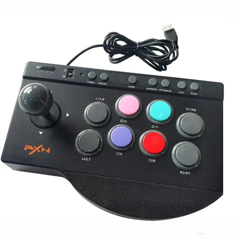 

Joystick PC PS4 Controller for PS3/Xbox One/Nintendo Switch Arcade Fighting Game Fight Stick PXN 0082 USB Street Fighter