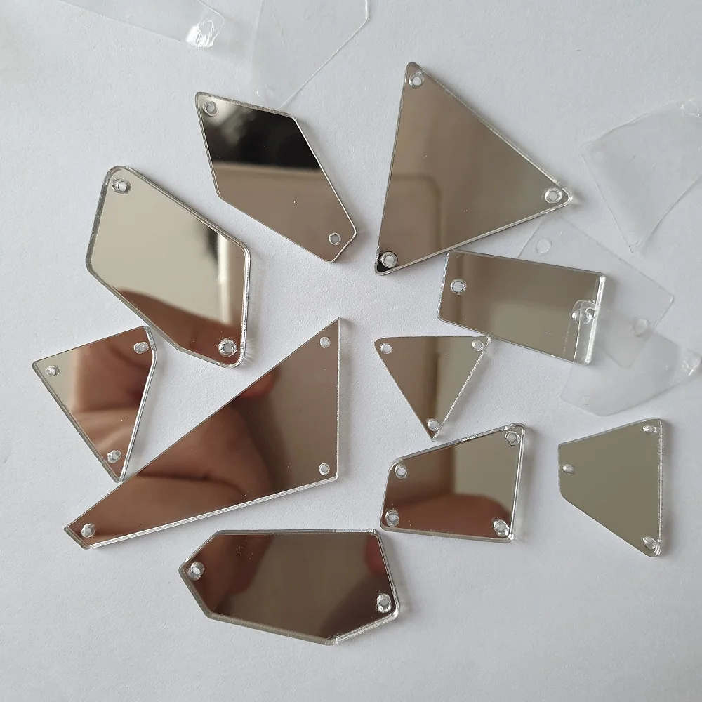 10 shape 100Pcs Mixed Sew on Decorative Mirror Garments Bags Crystals Rhinestones Sewing for Diy Dance Costumes Accessories
10 shape 100Pcs Mixed Sew on Decorative Mirror Garments Bags Crystals Rhinestones Sewing for Diy Dance Costumes Accessories