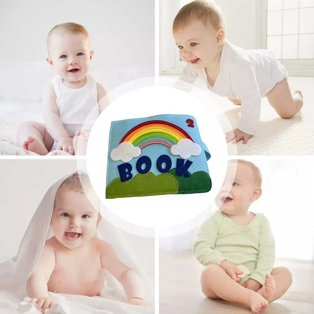 Rainbow Cloth Book Infant Early Education Enlightenment Durable Book Training Toys Multiple Classifications
Rainbow Cloth Book Infant Early Education Enlightenment Durable Book Training Toys Multiple Classifications