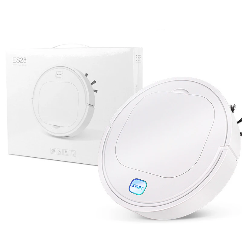 ES28 Smart Sweeping Robot Vacuum Cleaner 3-In-1 Vacuum Cleaner Sweep And Wet Mopping Floors Silent Cleaning Robot Smart Home
ES28 Smart Sweeping Robot Vacuum Cleaner 3-In-1 Vacuum Cleaner Sweep And Wet Mopping Floors Silent Cleaning Robot Smart Home
