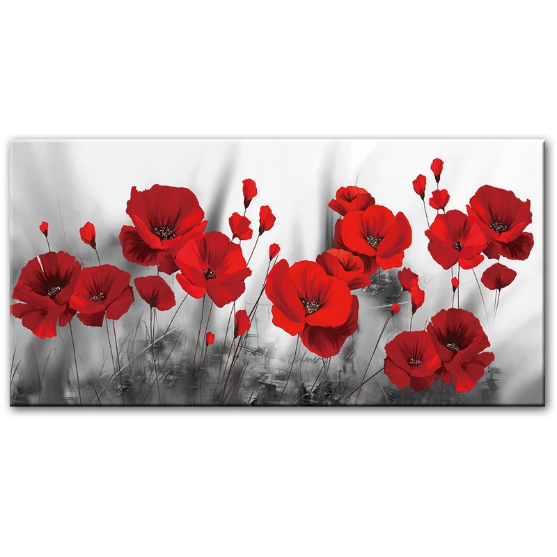 Modern Poppies Flowers Paintings On Canvas Posters And Prints Home Decor Red Flowers Wall Pictures For Living Bed Room Cuadros
Modern Poppies Flowers Paintings On Canvas Posters And Prints Home Decor Red Flowers Wall Pictures For Living Bed Room Cuadros