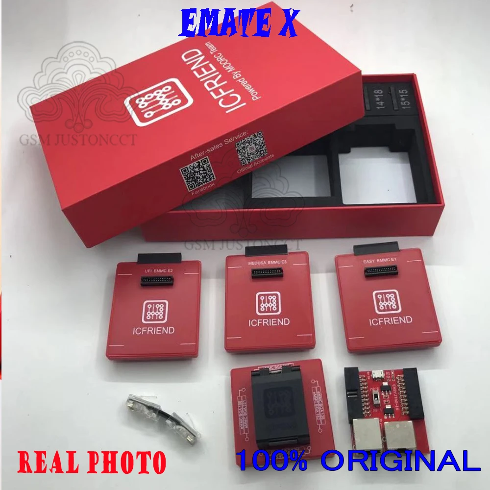 Gsmjustoncct 2022 MOORC icfriend / emate x E MATE PRO BOX EMMC BGA 13 в 1 поддержка 100 136 | Мобильные телефоны и