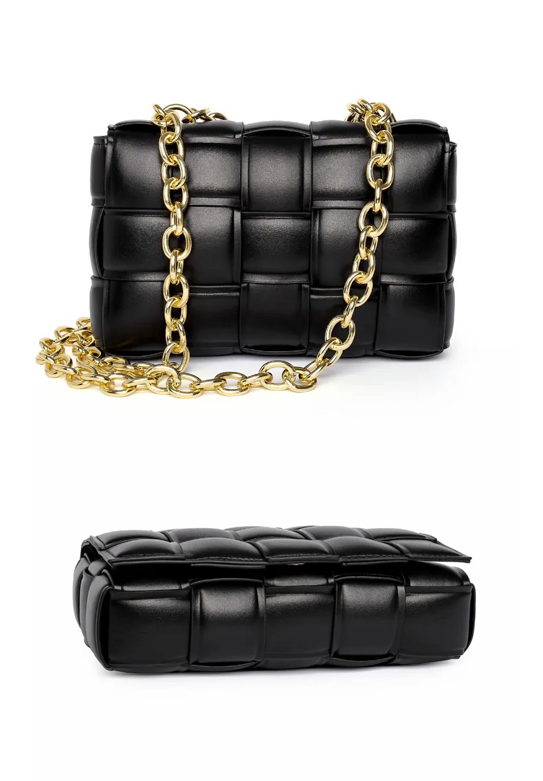 Autumn/Winter 2021 New Chain Bag Weaving Pillow Bag Women's Bag 
Autumn/Winter 2021 New Chain Bag Weaving Pillow Bag Women's Bag
