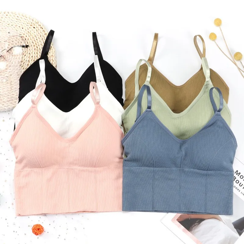 Women Tanks Low Back Crop Top Underwear Sexy Lingerie Female Crop Top Sport Seamless Tops Backless Sleeveless Padded Camisole
Women Tanks Low Back Crop Top Underwear Sexy Lingerie Female Crop Top Sport Seamless Tops Backless Sleeveless Padded Camisole