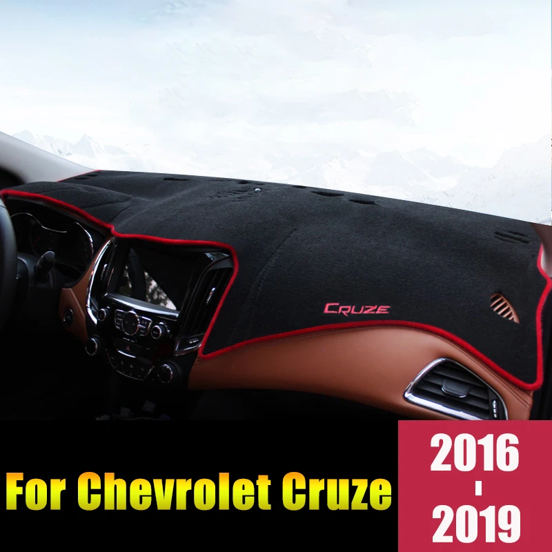Солнцезащитный коврик для приборной панели Chevrolet Cruze 2009 2014 2015 2016 2017 2018 2019|Лепнина