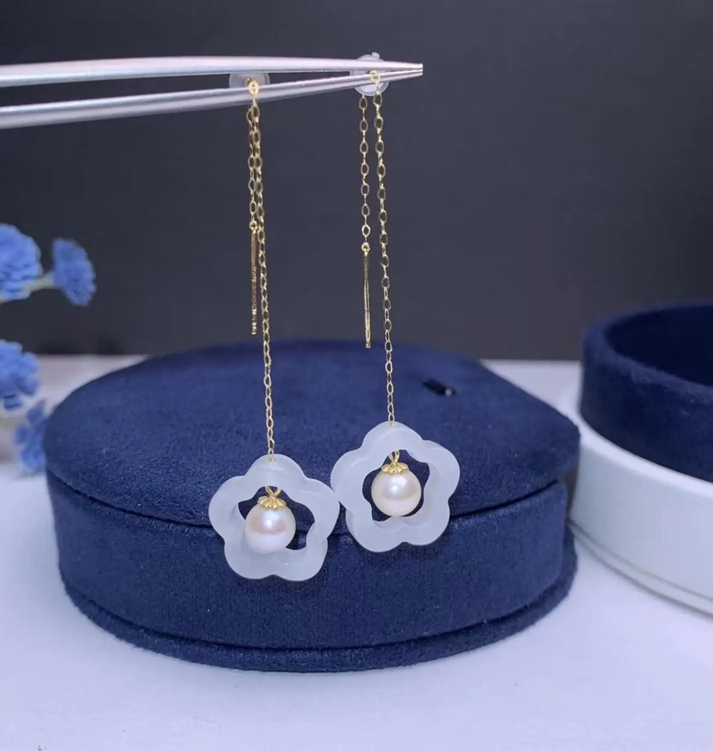 shilovem 18k yellow Natural freshwater pearls Drop Earrings fine Jewelry women trendy anniversary Christmas gift myme1414888zz
shilovem 18k yellow Natural freshwater pearls Drop Earrings fine Jewelry women trendy anniversary Christmas gift myme1414888zz