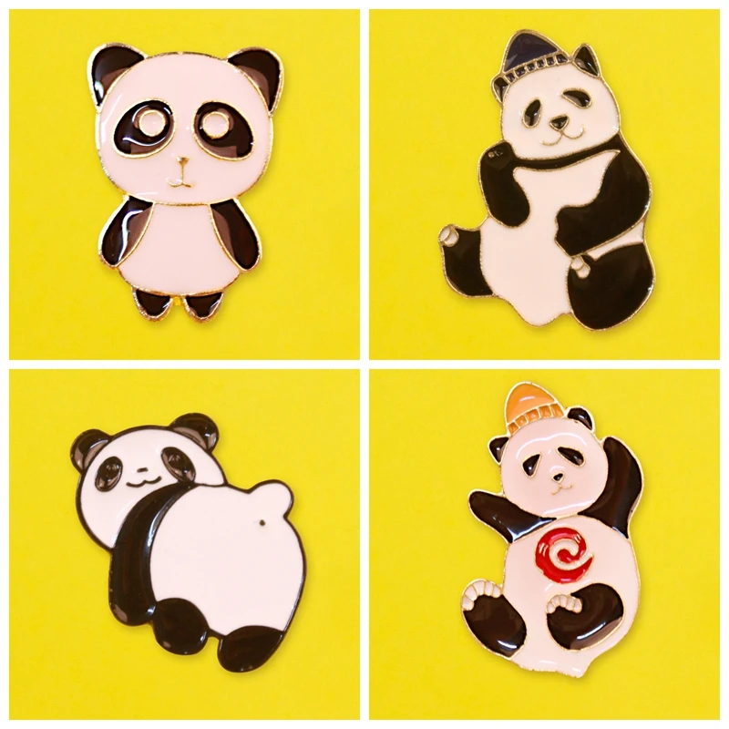 Prajna Chinese National Treasure Panda Pins Badges for Clothes Zinc Alloy Cartoon Badges brooch Anime Pin Cute Badge Metal
Prajna Chinese National Treasure Panda Pins Badges for Clothes Zinc Alloy Cartoon Badges brooch Anime Pin Cute Badge Metal