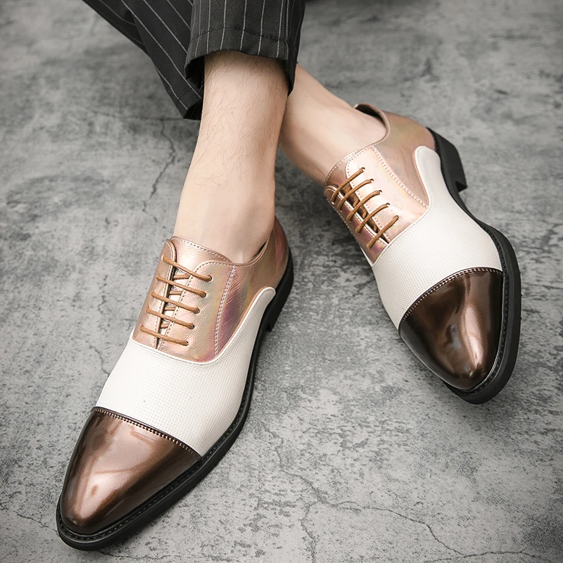 Men's Dress Shoes Lace-up Round Toe Fashion Oxfords Shoes Daily Big Size Comfort Casual Business Leather Shoes Wedding Shoes
Men's Dress Shoes Lace-up Round Toe Fashion Oxfords Shoes Daily Big Size Comfort Casual Business Leather Shoes Wedding Shoes