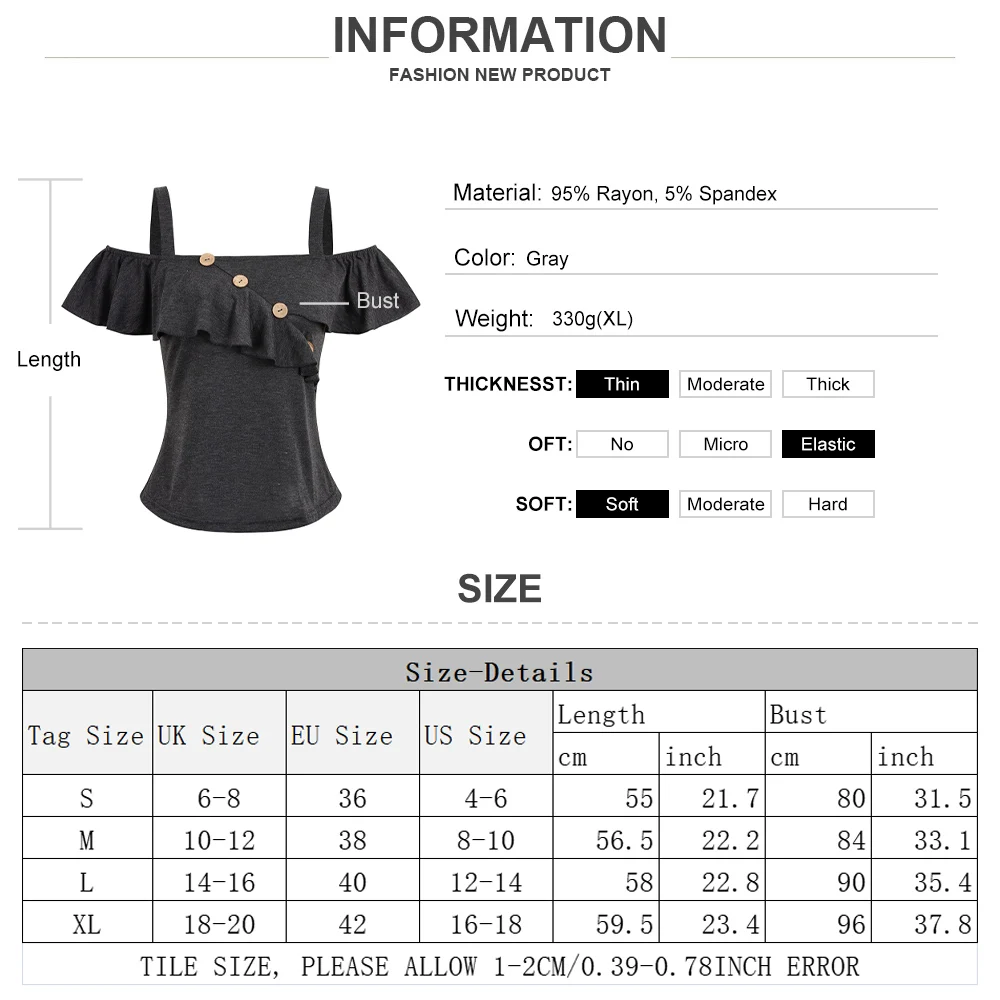 2021 Summer Sleeveless Sexy Slim Fit Tank Tops Women Off Shoulder Vest Tee shirt Ruffle Button Ladies Casual Daily Tank Tops D30
2021 Summer Sleeveless Sexy Slim Fit Tank Tops Women Off Shoulder Vest Tee shirt Ruffle Button Ladies Casual Daily Tank Tops D30