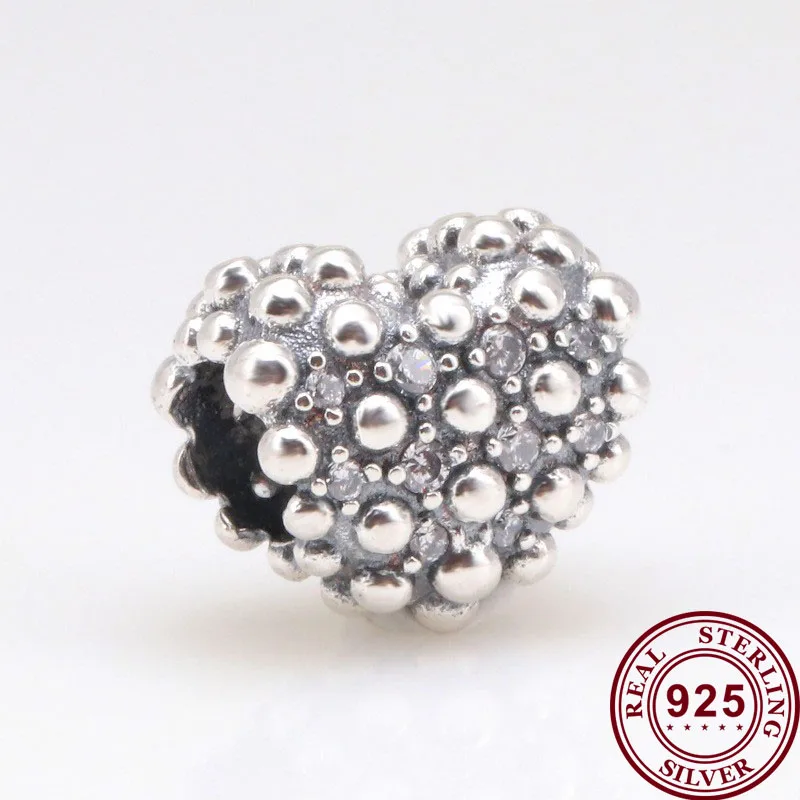 Original 925 Sterling Silver Bead New Heart With Crystal Beads Fit Pandora Women Bracelet & Necklace Diy Jewelry
Original 925 Sterling Silver Bead New Heart With Crystal Beads Fit Pandora Women Bracelet & Necklace Diy Jewelry