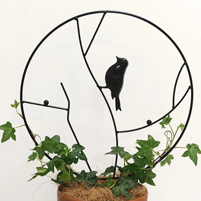 B2RB Round Shape Creative Bird Branches Garden Plant Support Frame Wreath Climbing
B2RB Round Shape Creative Bird Branches Garden Plant Support Frame Wreath Climbing