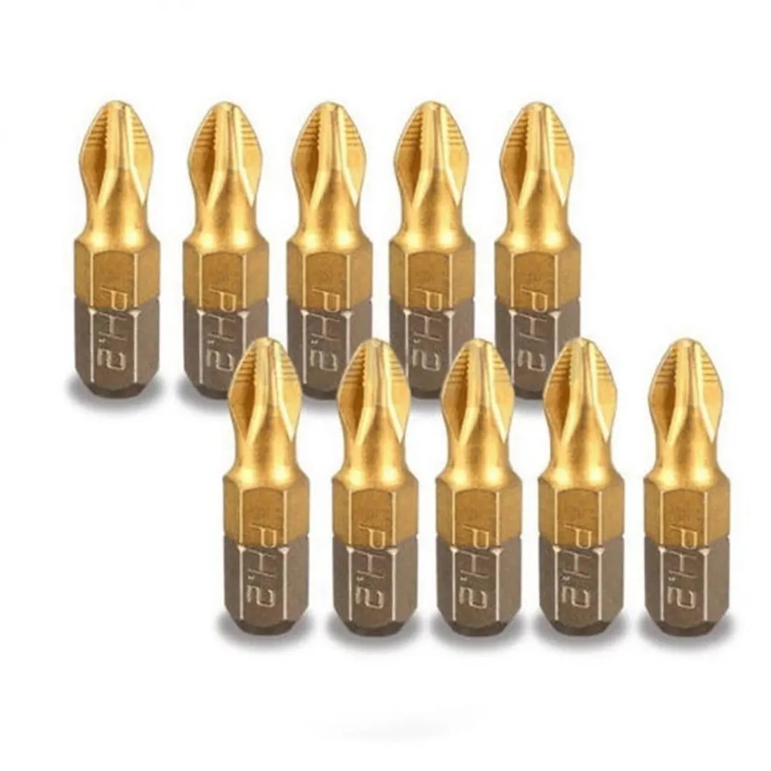 Screwdriver 25/50 mm Screwdriver Bit Anti Skid Drill Bit Electric Hexagonal Shank With Magnetic Tip Titanium Coated PH2
Screwdriver 25/50 mm Screwdriver Bit Anti Skid Drill Bit Electric Hexagonal Shank With Magnetic Tip Titanium Coated PH2