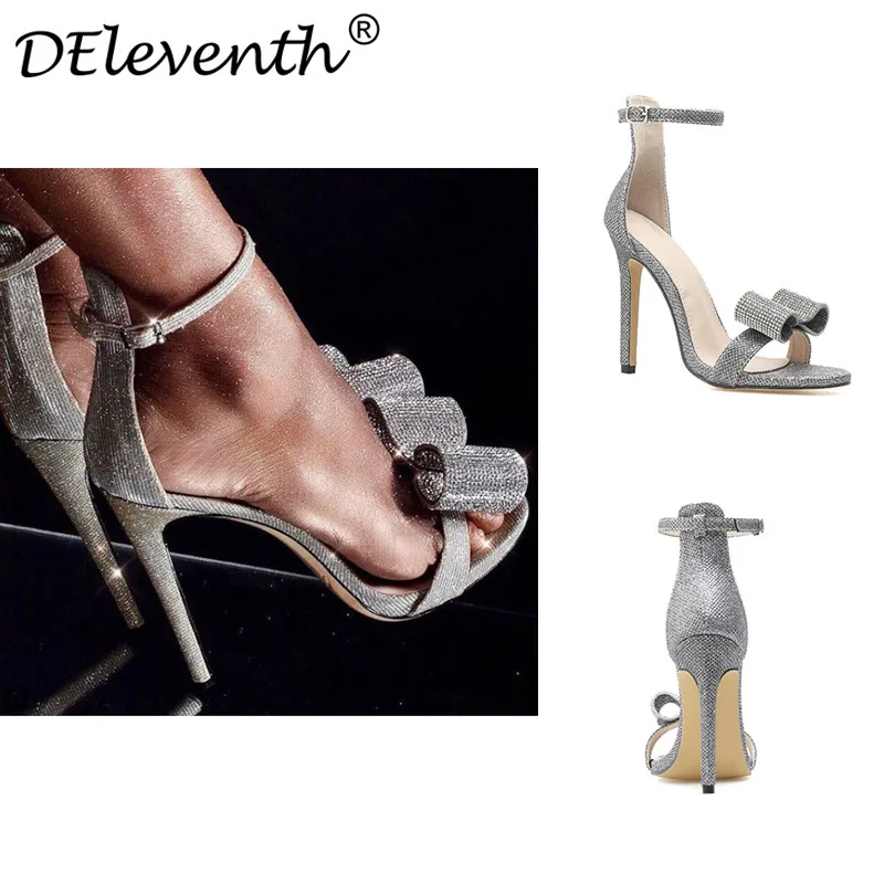 Fashion Thin High Heels Women Sandals Shoes Women Round Toe Sequined Cloth 11.5CM Buckle Strap Rhinestones Butterfly-knot Bling
Fashion Thin High Heels Women Sandals Shoes Women Round Toe Sequined Cloth 11.5CM Buckle Strap Rhinestones Butterfly-knot Bling