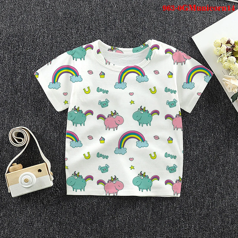 Unicorn Printed Kids Summer Clothes Tees 3D Harajuku Graphic T Shirt Tops Toddler Girls Funny Tshirts Baby Tees Boy T-shirt
Unicorn Printed Kids Summer Clothes Tees 3D Harajuku Graphic T Shirt Tops Toddler Girls Funny Tshirts Baby Tees Boy T-shirt