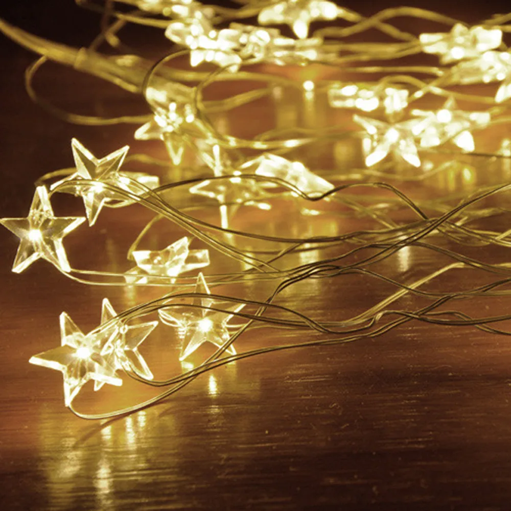 3m LED String Lights Decoration Fairy Light Battery Operated Star Copper Wire Lamp Indoor Christmas Wedding Events FDH
3m LED String Lights Decoration Fairy Light Battery Operated Star Copper Wire Lamp Indoor Christmas Wedding Events FDH