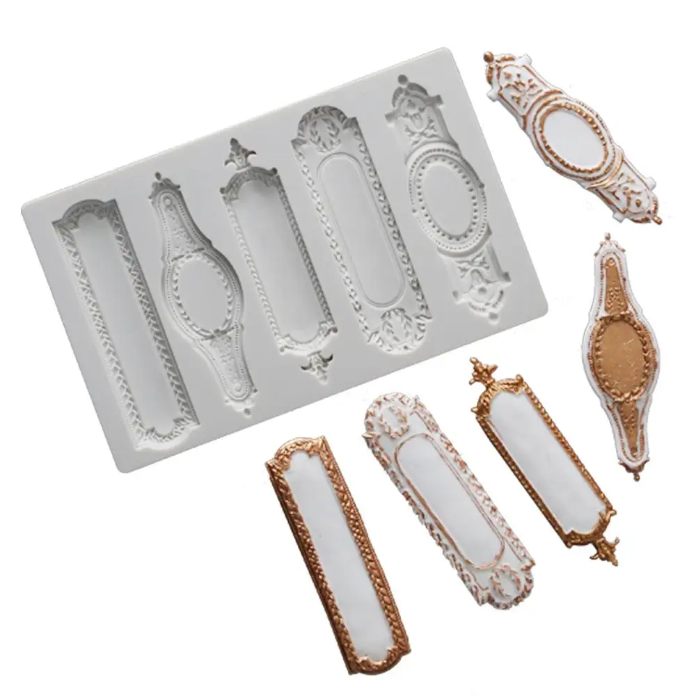 1pc Long photo frame Lace cake mold fondant mold cake decorating tools silicone mould DIY cake baking Tools FTM1618
1pc Long photo frame Lace cake mold fondant mold cake decorating tools silicone mould DIY cake baking Tools FTM1618
