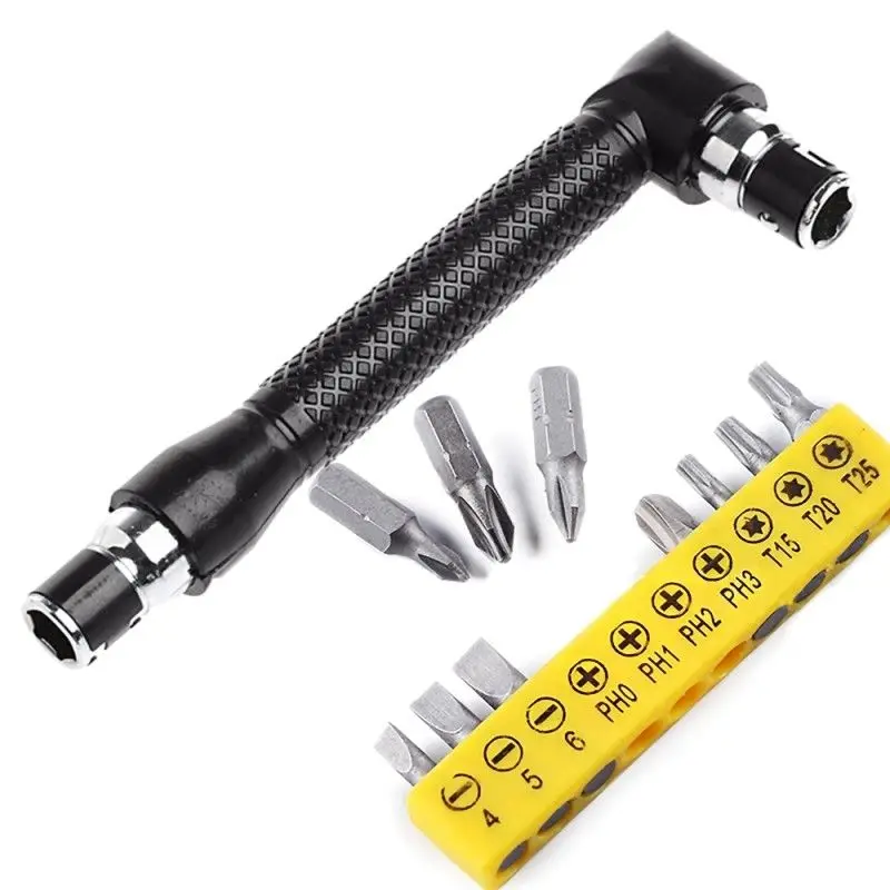 11pcs Hex Screwdriver Bit Right Angled Offset Spanner Wrench Set Professional Precision Multi-tool Hand Tools Driver Nutdriver
11pcs Hex Screwdriver Bit Right Angled Offset Spanner Wrench Set Professional Precision Multi-tool Hand Tools Driver Nutdriver