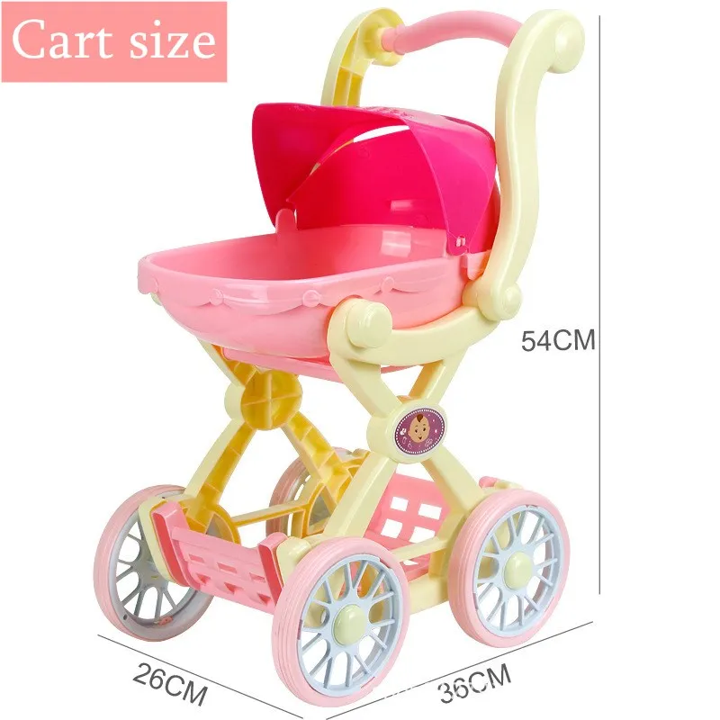 2020 Large Size Simulation Doll Suit Double Deck Trolley Toy Simulation Baby Urinate Speak Children Shopping Cart Toys Girl Gift
2020 Large Size Simulation Doll Suit Double Deck Trolley Toy Simulation Baby Urinate Speak Children Shopping Cart Toys Girl Gift