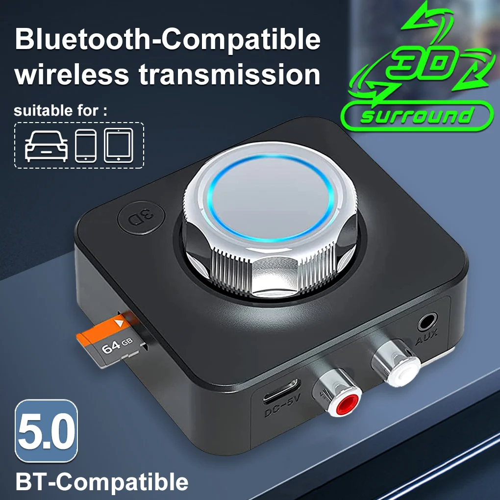 RCA BT 5.0 RCA Audio Receiver APTX 3.5mm AUX Jack Music Wireless Bluetooth Adapter With NFC for TV Computer Speakers
RCA BT 5.0 RCA Audio Receiver APTX 3.5mm AUX Jack Music Wireless Bluetooth Adapter With NFC for TV Computer Speakers