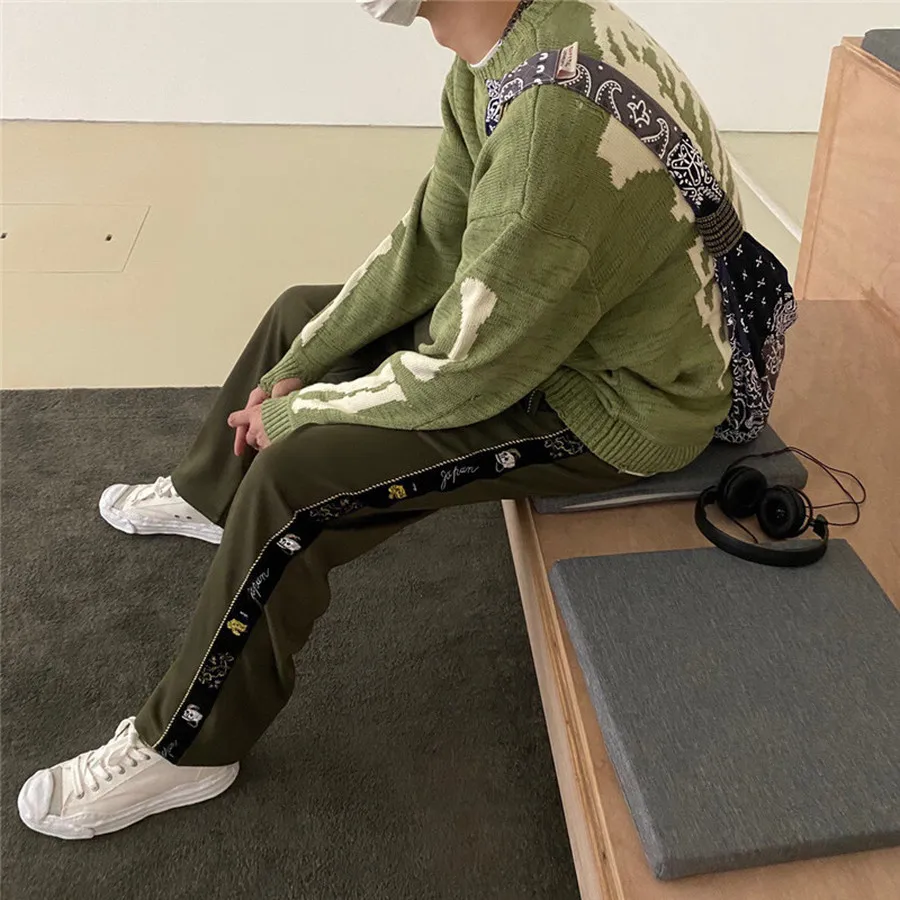 Army Green Kapital Sweatpants Men Women Tokyo limit Zip Gold Embroidered Ribbon Sport Pants Trousers
Army Green Kapital Sweatpants Men Women Tokyo limit Zip Gold Embroidered Ribbon Sport Pants Trousers