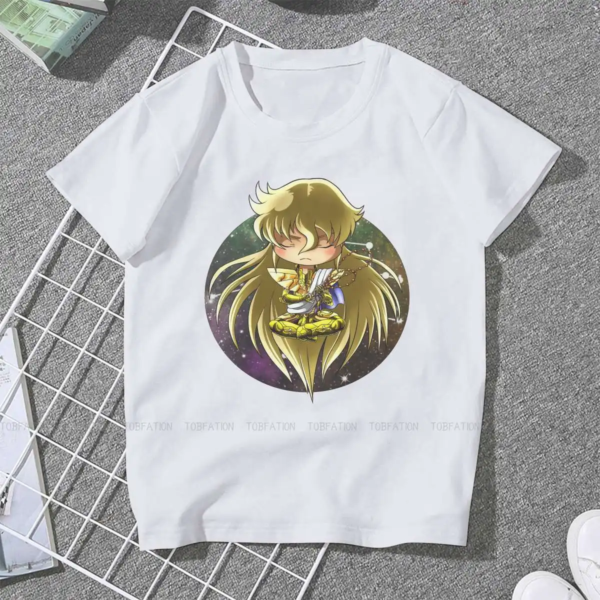 Virgo Shaka Sweet Girls Women T-Shirt Saint Seiya Manga Cartoon 5XL Blusas Harajuku Casual Short Sleeve Vintage Oversized Tops
Virgo Shaka Sweet Girls Women T-Shirt Saint Seiya Manga Cartoon 5XL Blusas Harajuku Casual Short Sleeve Vintage Oversized Tops