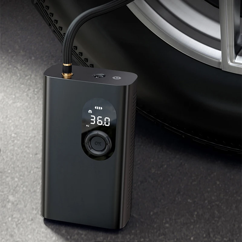 Portable Wireless Air Pump Electric Car Air Compressor Rechargeable Inflatable Tire Pump LED Light for Car Motorcycle Bicycle
Portable Wireless Air Pump Electric Car Air Compressor Rechargeable Inflatable Tire Pump LED Light for Car Motorcycle Bicycle