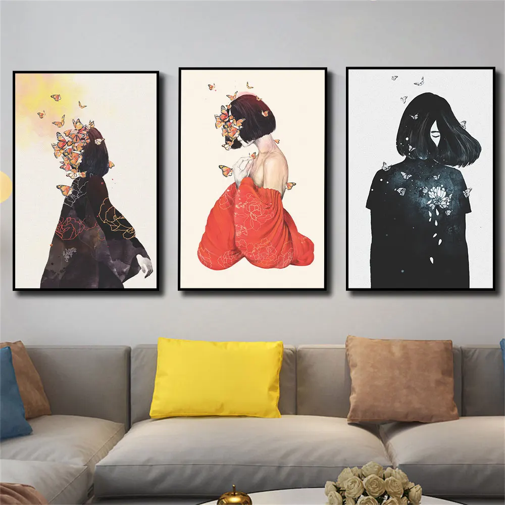 Abstract Flower Girl Poster Pop Art Portrait Print On Canvas Painting Print Wall Picture For Living Room Home Decoration Cuadros
Abstract Flower Girl Poster Pop Art Portrait Print On Canvas Painting Print Wall Picture For Living Room Home Decoration Cuadros