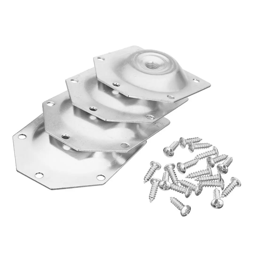 4pcs Furniture Angled Legs Fixing Attachment Plates Table Sofa Feet Support Hardware Home Cabinet Furniture Mounting Bracket
4pcs Furniture Angled Legs Fixing Attachment Plates Table Sofa Feet Support Hardware Home Cabinet Furniture Mounting Bracket