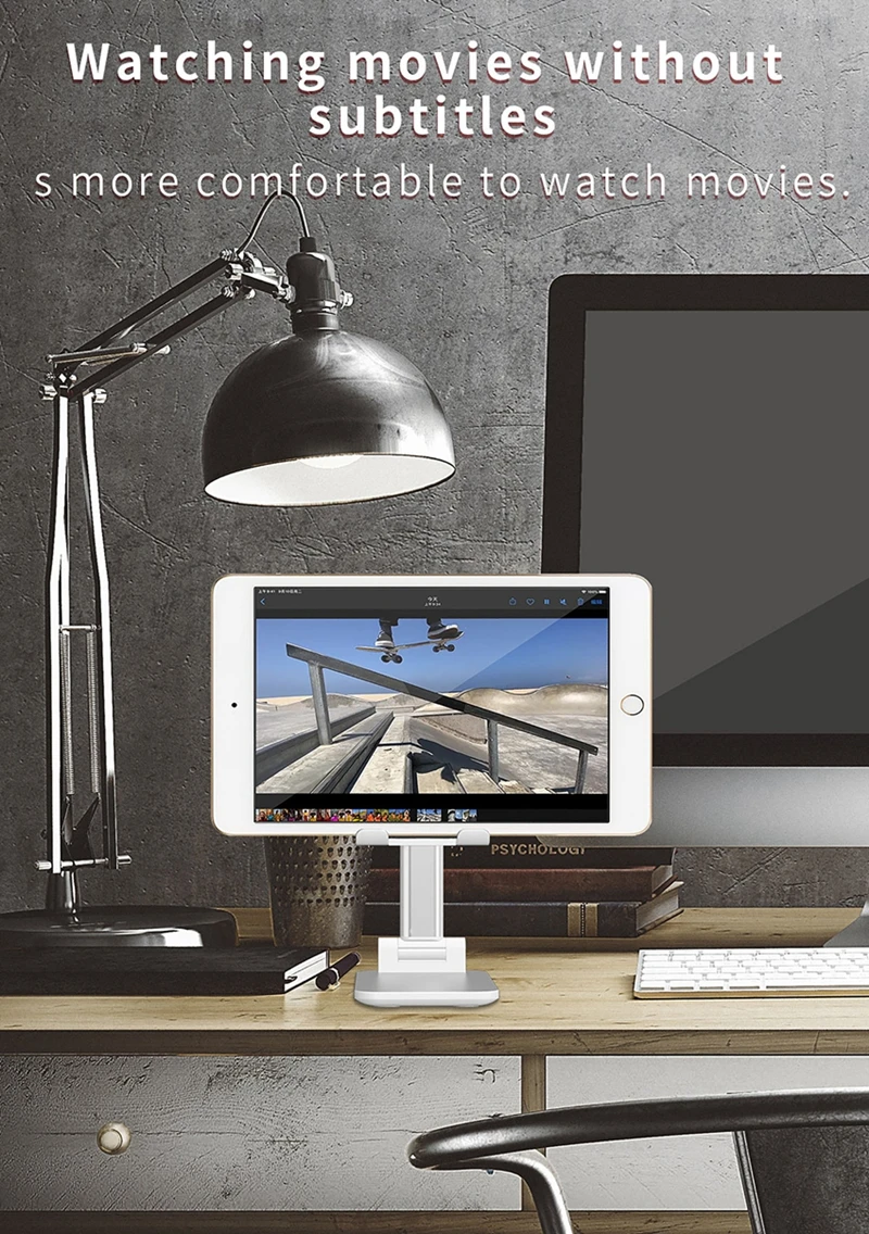 CMAOS Metal Desktop Tablet Holder Table Cell Foldable Extend Support Desk Mobile Phone Holder Stand For iPhone iPad Adjustable
CMAOS Metal Desktop Tablet Holder Table Cell Foldable Extend Support Desk Mobile Phone Holder Stand For iPhone iPad Adjustable