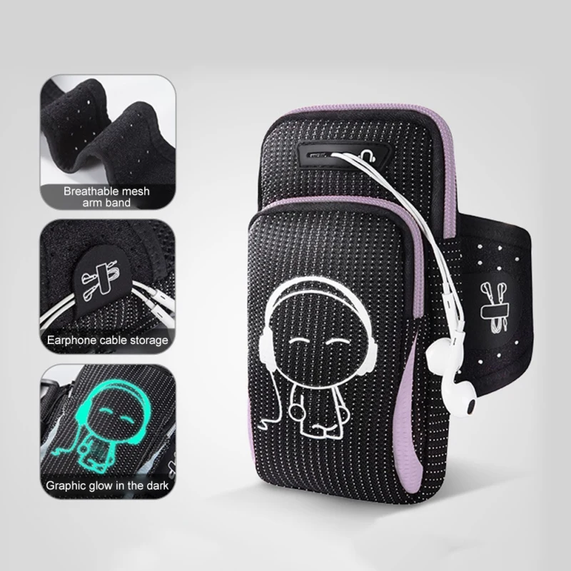 Sports Running Armband Bag Case Cover Simple Style Running Men Women Arm Bags Outdoor Sports Arm Package Bag with Headset Hole
Sports Running Armband Bag Case Cover Simple Style Running Men Women Arm Bags Outdoor Sports Arm Package Bag with Headset Hole