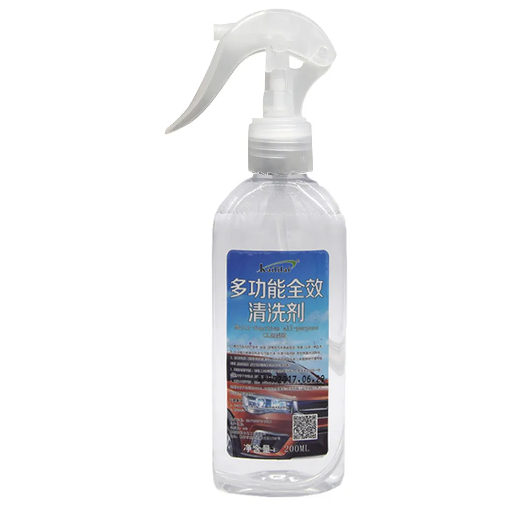 Home All-Purpose Car Cleaner NEW Multi-functional Car Interior Agent Universal Auto Car Cleaning Agent 100ml Cleaning Cleaner
Home All-Purpose Car Cleaner NEW Multi-functional Car Interior Agent Universal Auto Car Cleaning Agent 100ml Cleaning Cleaner