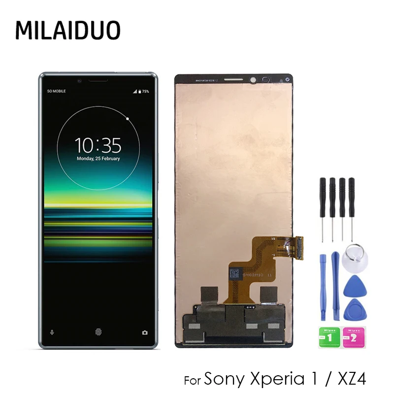 ЖК-дисплей с сенсорным экраном 6,5 дюйма OLED для SONY Xperia 1/XZ4, дигитайзер в сборе для Sony X1, Замена ЖК-дисплея J8110, J8170, J9110
ЖК-дисплей с сенсорным экраном 6,5 дюйма OLED для SONY Xperia 1/XZ4, дигитайзер в сборе для Sony X1, Замена ЖК-дисплея J8110, J8170, J9110