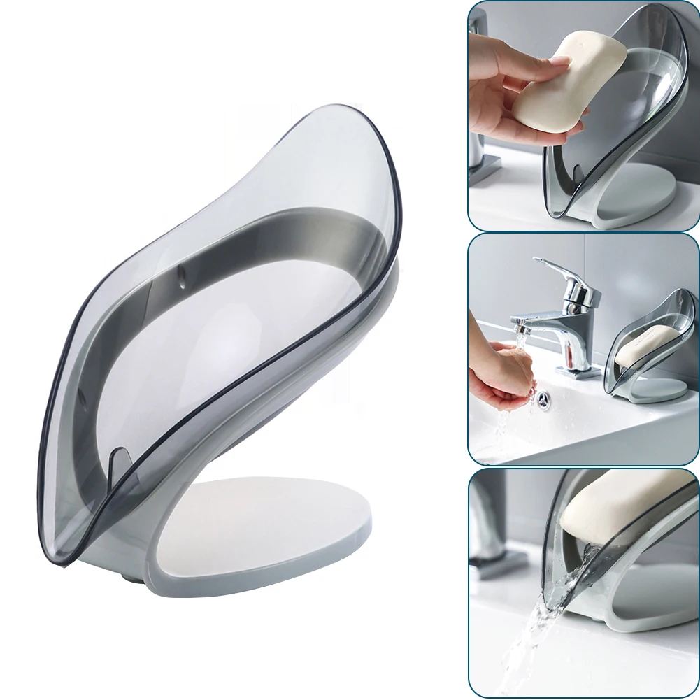 Creative Transparent Leaf-shaped Soap Dish Bathroom Toilet Free Punching Drain Soap Golder Leaf Soap Dish
Creative Transparent Leaf-shaped Soap Dish Bathroom Toilet Free Punching Drain Soap Golder Leaf Soap Dish