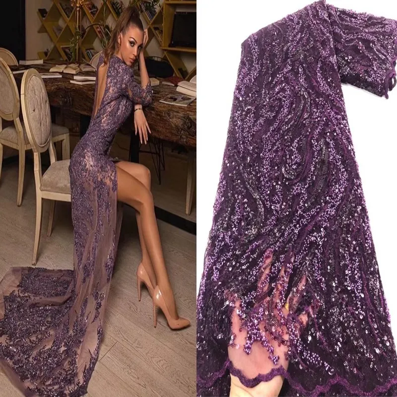 Latest French Nigerian Lace Fabrics 2021 African Sequence Lace Fabric for Bridal Lace Nigerian Net Lace Fabric TS9808
Latest French Nigerian Lace Fabrics 2021 African Sequence Lace Fabric for Bridal Lace Nigerian Net Lace Fabric TS9808