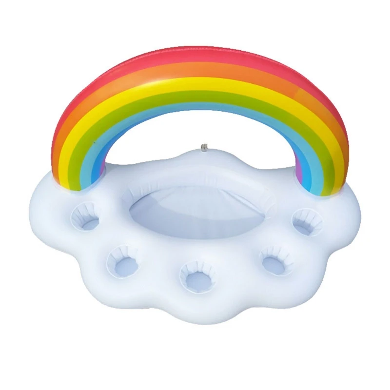 35inch Swimming Pool Floating Holder Inflatable Pool Float Table Outdoor Water Play Supplies Rainbow Pool Drink Holder
35inch Swimming Pool Floating Holder Inflatable Pool Float Table Outdoor Water Play Supplies Rainbow Pool Drink Holder