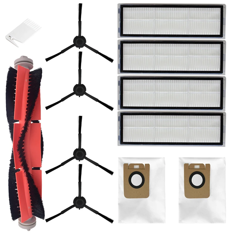 Main Black Side Brush HEPA Filters Dust Bags for Xiaomi Dreame L10Plus Robot Vacuum Cleaner Parts Accessories
Main Black Side Brush HEPA Filters Dust Bags for Xiaomi Dreame L10Plus Robot Vacuum Cleaner Parts Accessories
