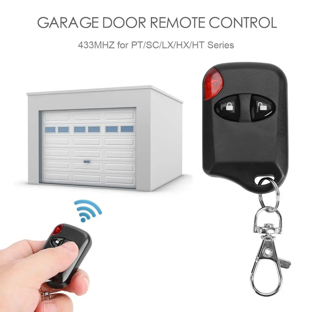 AK-KB1810 4 Buttons Remote Control ABS Recovery 12V 50-100m ASK 433MHZ Gate Door Replacement Garage Command 50X35X12mm
AK-KB1810 4 Buttons Remote Control ABS Recovery 12V 50-100m ASK 433MHZ Gate Door Replacement Garage Command 50X35X12mm