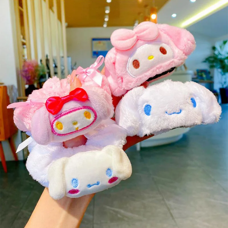 Заколка для волос Kawaii Cinnamorol Mymelody, шпилька для волос, аксессуары для волос, мультяшный головной убор, плюшевая Милая резинка для волос, рождес...
Заколка для волос Kawaii Cinnamorol Mymelody, шпилька для волос, аксессуары для волос, мультяшный головной убор, плюшевая Милая резинка для волос, рождес...