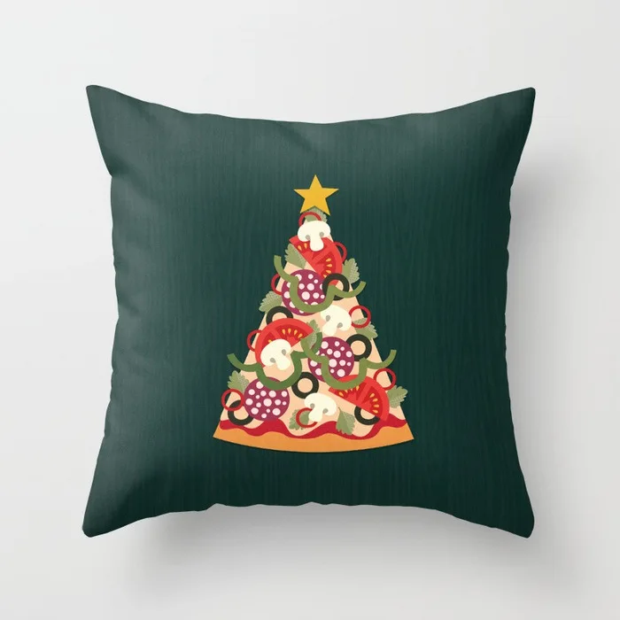 Sigle-sided Printing Polyester Christmas Tree Pillow Cushion Cover 45x45cm Flower Deer Decorative Pillowcases for Sofa Car Chair
Sigle-sided Printing Polyester Christmas Tree Pillow Cushion Cover 45x45cm Flower Deer Decorative Pillowcases for Sofa Car Chair