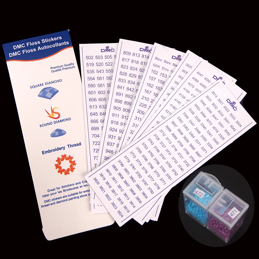 Diamond Storage Label Stickers Diamond Painting Accessory Embroidery Tools Storage Box /Bottle 447 DMC Number Label Sticker
Diamond Storage Label Stickers Diamond Painting Accessory Embroidery Tools Storage Box /Bottle 447 DMC Number Label Sticker