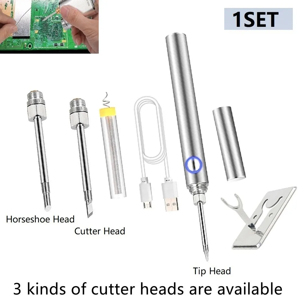 Rechargeable Soldering Iron With Protective Cover For Student Diy Soldering Portable Soldering Iron 510 Interface Outdoor Solder
Rechargeable Soldering Iron With Protective Cover For Student Diy Soldering Portable Soldering Iron 510 Interface Outdoor Solder