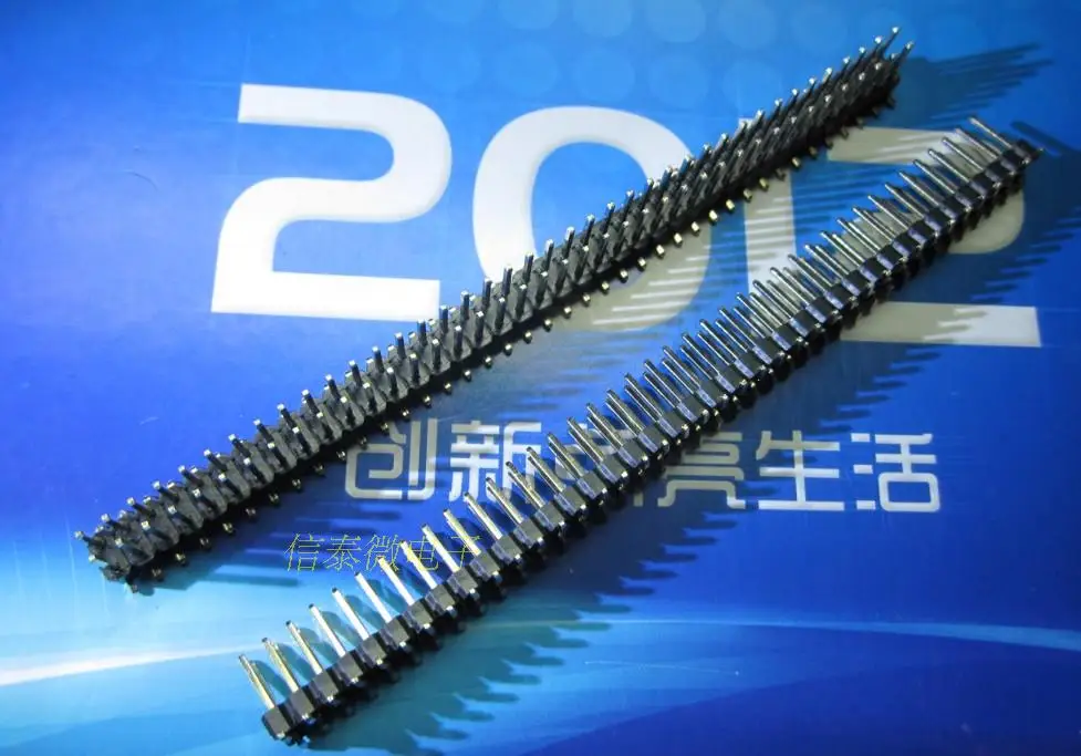 (20 шт./лот) 2x40 штырьков, двухрядный 2,54 мм шаг, SMD игольчатый штыревой разъем
(20 шт./лот) 2x40 штырьков, двухрядный 2,54 мм шаг, SMD игольчатый штыревой разъем