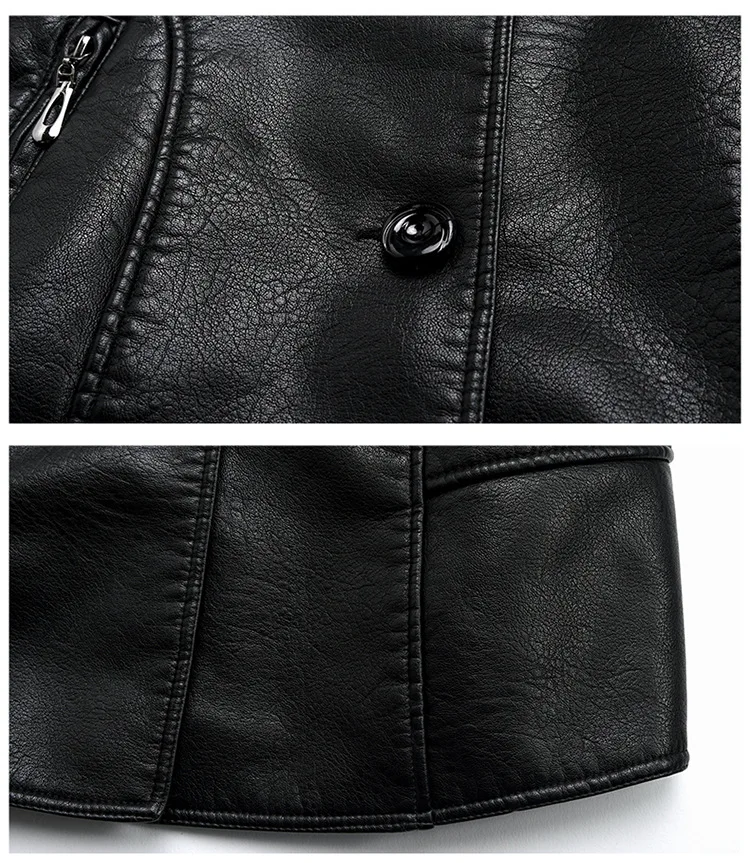 Women's leather coat mid-length 2020 autumn and winter Korean version of thin and thick leather windbreaker fur coat
Women's leather coat mid-length 2020 autumn and winter Korean version of thin and thick leather windbreaker fur coat