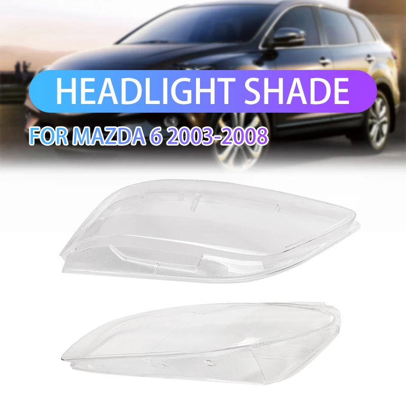 1 Pair Car Headlight Headlamp Plastic Clear Shell Lamp Cover Replacement Lens Cover 60cmx6cm For Mazda 6 2003-2008
1 Pair Car Headlight Headlamp Plastic Clear Shell Lamp Cover Replacement Lens Cover 60cmx6cm For Mazda 6 2003-2008