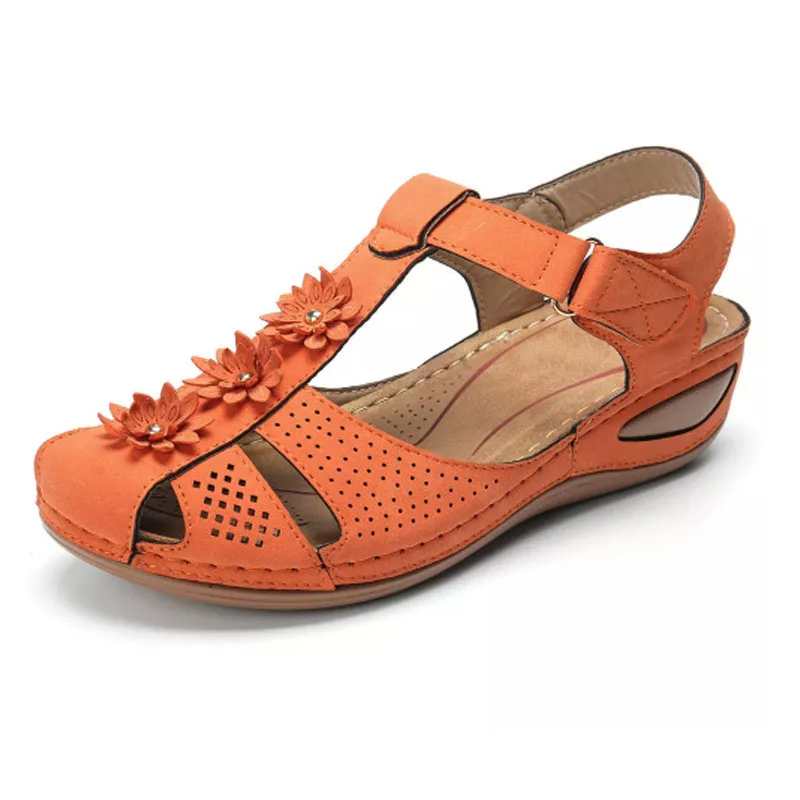 New Arrival Women Summer Sandals PU Leather Vintage Flower Buckle Shoes Casual for Ladies
New Arrival Women Summer Sandals PU Leather Vintage Flower Buckle Shoes Casual for Ladies