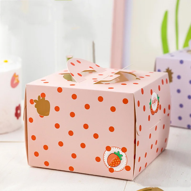 LBSISI Life 10pcs Mini 4 Inch Cake Paper Box Handle Birthday Party Wedding Supplies Decoration Handmade Gift Doll Pack 
LBSISI Life 10pcs Mini 4 Inch Cake Paper Box Handle Birthday Party Wedding Supplies Decoration Handmade Gift Doll Pack