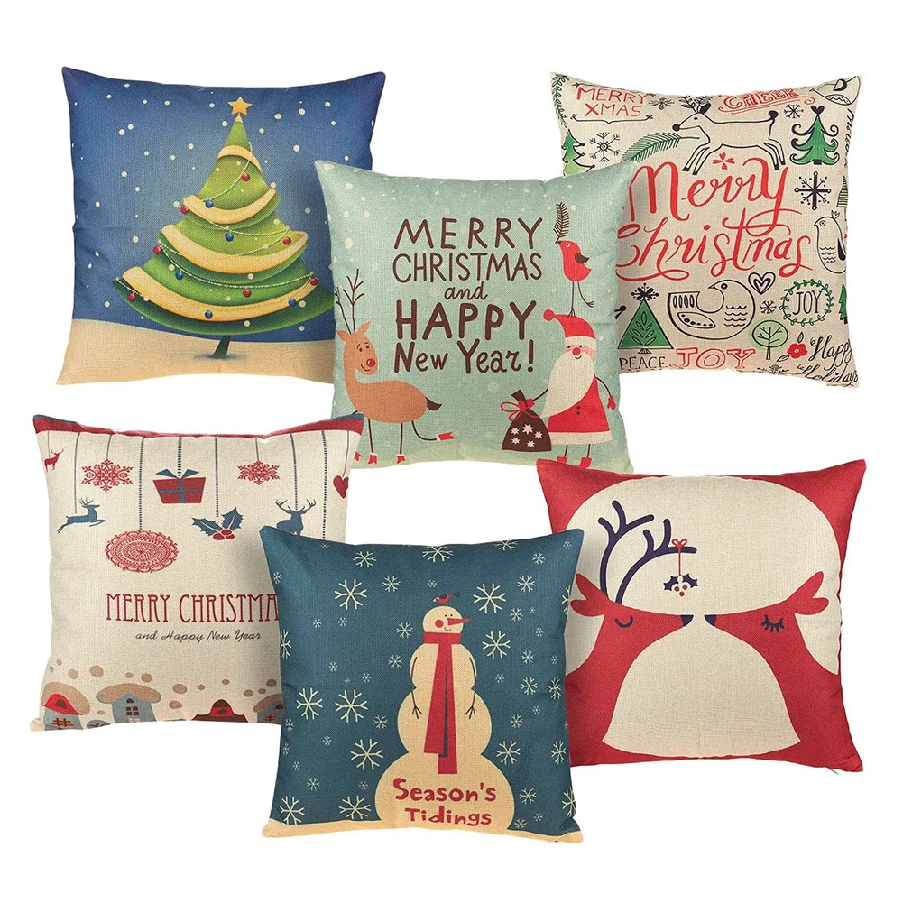 6pcs Christmas Pillowcase Christmas Decorations for Home New Year Christmas Home Decorations Christmas Gift Natale Navidad 45cm
6pcs Christmas Pillowcase Christmas Decorations for Home New Year Christmas Home Decorations Christmas Gift Natale Navidad 45cm