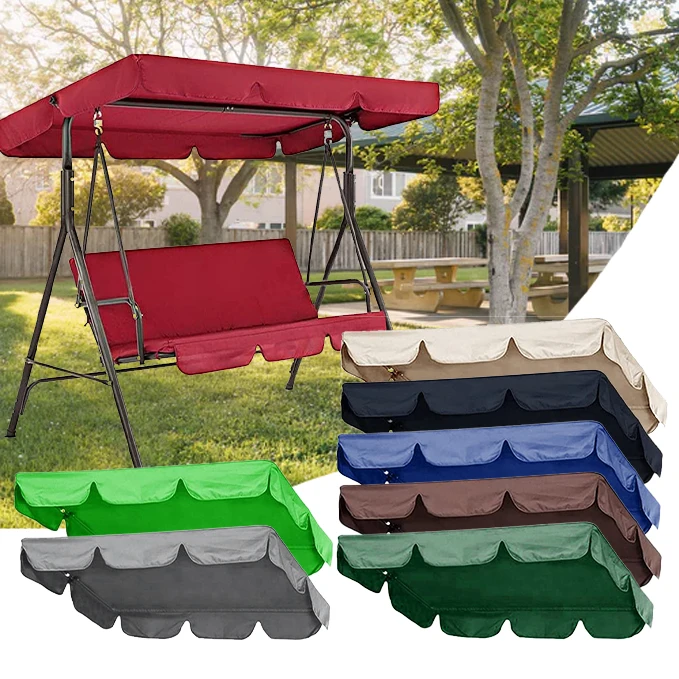 Outdoor Garden Swing Canopy Top Cover Waterproof Swing Chair Hammock Canopy Roof Canopy Replacement Swing Chair Awning
Outdoor Garden Swing Canopy Top Cover Waterproof Swing Chair Hammock Canopy Roof Canopy Replacement Swing Chair Awning