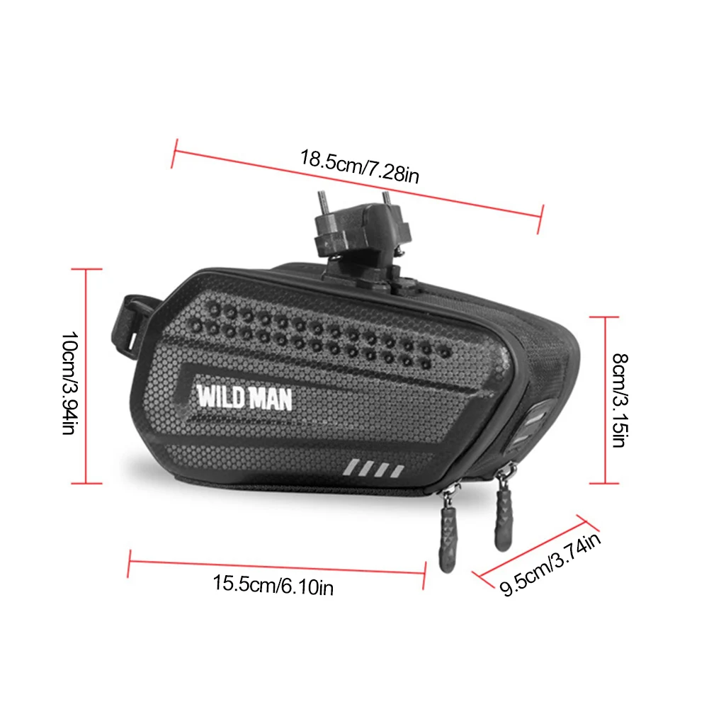 Bike Bag Mountain Road Bike Tail Bag 1.2L Large Capacity Waterproof Hard Shell Saddle Bag Bike Seat Pack For Cycling Accessories
Bike Bag Mountain Road Bike Tail Bag 1.2L Large Capacity Waterproof Hard Shell Saddle Bag Bike Seat Pack For Cycling Accessories
